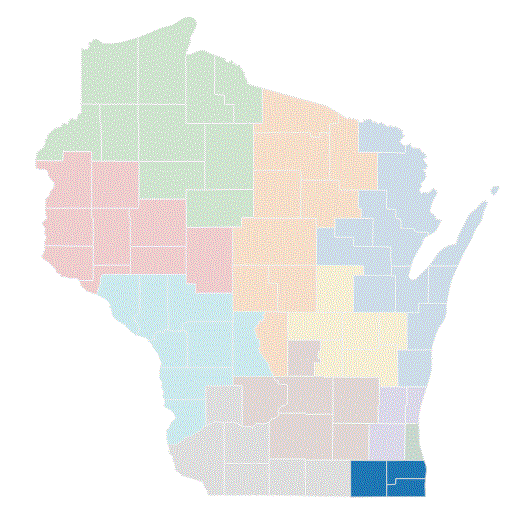 image: WDA 11 Map of Counties