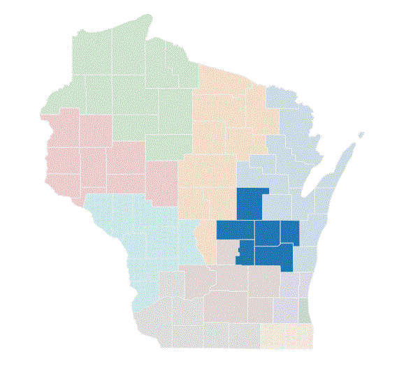 image: WDA 11 Map of Counties