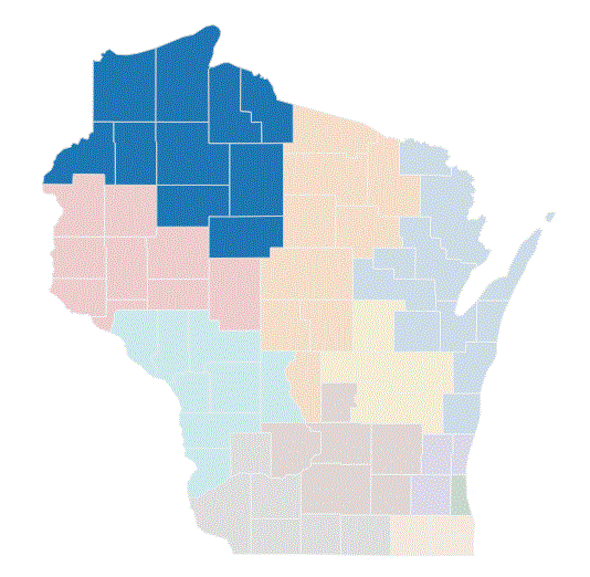 image: WDA 11 Map of Counties