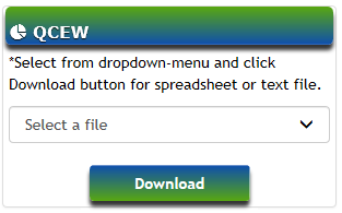 links to qcew download menu